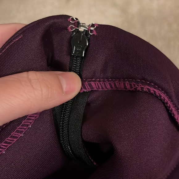 NWT Kingdom & State Plum Purple Midi Ruffle Mermaid Style Skirt M - Picture 7 of 7